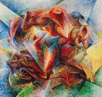 "Dynamisme d'un joueur de football" - Umberto Boccioni