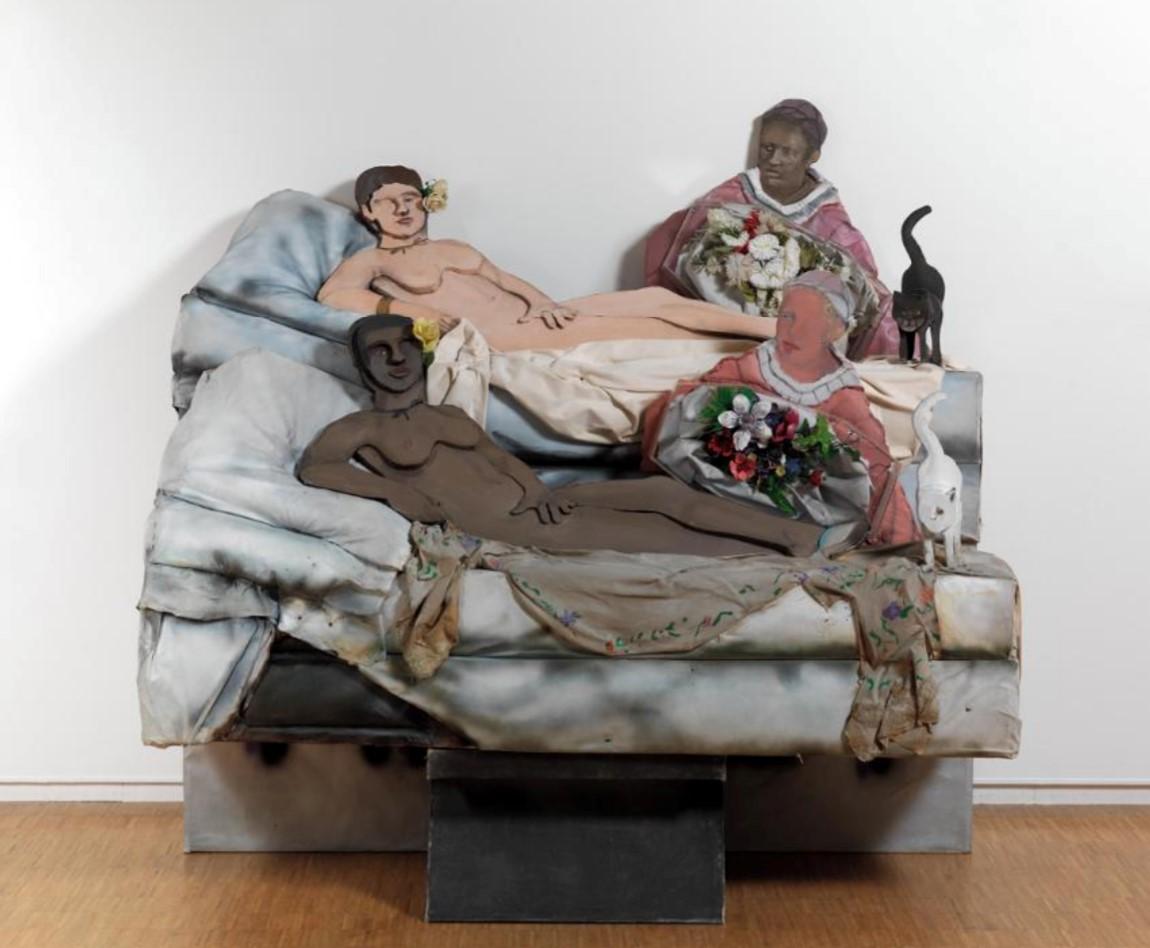Larry Rivers, I like Olympia in Black Face [J'aime Olympia en Noire], 1970.